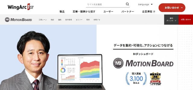 BIプラットフォームのMotionBoard